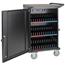 Tripp Lite  42-Port AC Charging Cart Storage Station Chromebook Laptop Tablet, 3 Shelf, 26" W x 28.8" d x 43.1" H, Steel Frame, Black Thumbnail 2