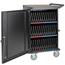 Tripp Lite  42-Port AC Charging Cart Storage Station Chromebook Laptop Tablet, 3 Shelf, 26" W x 28.8" d x 43.1" H, Steel Frame, Black Thumbnail 3