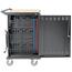 Tripp Lite  42-Port AC Charging Cart Storage Station Chromebook Laptop Tablet, 3 Shelf, 26" W x 28.8" d x 43.1" H, Steel Frame, Black Thumbnail 7