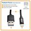 Tripp Lite USB-A to Lightning Sync/Charge Coiled Cable Thumbnail 4
