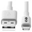 Tripp Lite by Eaton USB Sync/Charge Cable with Lightning Connector, White, 6-ft. (1.8M) Thumbnail 7