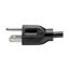 Tripp Lite 10' Computer Power Cord Cable 5-15P to C13 10A 18AWG Thumbnail 7