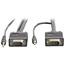 Tripp Lite VGA Coax Monitor Cable with audio, High Resolution cable with RGB coax - (HD15 and 3.5mm M/M) 15-ft. Thumbnail 2