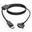 Tripp Lite 6ft DisplayPort to VGA Cable Latches to HD15 Adapter M/M Thumbnail 2