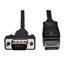 Tripp Lite 6ft DisplayPort to VGA Cable Latches to HD15 Adapter M/M Thumbnail 1