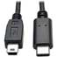 Tripp Lite USB 2.0 Hi-Speed Cable, USB 5-Pin Mini-B Male to USB Type-C (USB-C) Male, 6-ft. Thumbnail 1