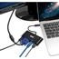 Tripp Lite USB C to VGA Multiport Adapter Dock, USB Type C to VGA Black, Thunderbolt 3 Compatible Thumbnail 2