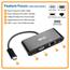 Tripp Lite USB C to VGA Multiport Adapter Dock, USB Type C to VGA Black, Thunderbolt 3 Compatible Thumbnail 5