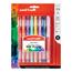 uni-ball Signo DX Gel Pens, Ultra Micro Point, 0.38mm, Assorted Colors, 8/Set Thumbnail 1