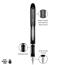 uni-ball Jetstream Ballpoint Pens, Medium Point, 1.0mm, Black Thumbnail 8