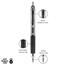 uni-ball 207 Retractable Gel Pens, Medium Point, 0.7mm, Black, 12 Count Thumbnail 9