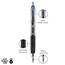 uni-ball 207 Retractable Gel Pens, Medium Point (0.7mm), Blue, 12 Count Thumbnail 9