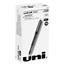 uni-ball Vision Rollerball Pens, Micro Point (0.5mm), Black, 12 Count Thumbnail 1