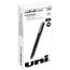uni-ball Roller Rollerball Pens, Micro Point, 0.5mm, Black, 12 Count Thumbnail 1