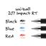 uni-ball® 207 Impact RT Gel Pens, Bold Point (1.0mm), Black Thumbnail 5