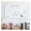 U Brands Magnetic Dry Erase Calendar with Decor Frame, 30" x 20", White Surface and Frame Thumbnail 2