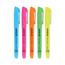 Universal Pocket Highlighters, Assorted Ink Colors, Chisel Tip, Assorted Barrel Colors, 5/Set Thumbnail 1