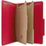 W.B. Mason Co. Pressboard Classification Folders, Letter, Six-Section, Ruby Red, 10/BX Thumbnail 1