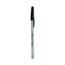 Universal Ballpoint Pen, Stick, Fine 0.7 mm, Black Ink, Gray Barrel, Dozen Thumbnail 1