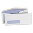 Universal Open-Side Security Tint Business Envelope, 1 Window, #10, Commercial Flap, Gummed Closure, 4.13 x 9.5, White, 500/Box Thumbnail 1