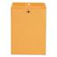 Universal Kraft Clasp Envelope, #90, Square Flap, Clasp/Gummed Closure, 9 x 12, Brown Kraft, 100/Box Thumbnail 1