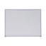 Universal Dry-Erase Board, Melamine, 24 x 18, Satin-Finished Aluminum Frame Thumbnail 1