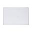 Universal Dry Erase Board, Melamine, 36 x 24, Satin-Finished Aluminum Frame Thumbnail 1