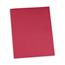 Universal Two-Pocket Portfolio, Embossed Leather Grain Paper, 11 x 8.5, Red, 25/Box Thumbnail 1