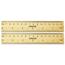 Universal Flat Wood Ruler, Standard/Metric, 6" Long Thumbnail 1
