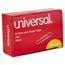 Universal Paper Clips, #1, Nonskid, Silver, 100 Clips/Box, 10 Boxes/Pack Thumbnail 1