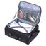 Solo Classic Rolling Overnighter Case, 15.6", 16 1/2 x 6 1/2 x 13, Ballistic Poly, BK Thumbnail 6