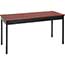 OFM Core Collection Multi-Purpose Utility Table, 24" x 60", Cherry Thumbnail 1