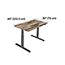 Vari® Electric Standing Desk, 60" x 30", Reclaimed Wood Thumbnail 4
