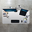 Vari® Electric Standing Desk, 60" x 30", White Thumbnail 3