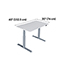 Vari® Electric Standing Desk, 60" x 30", White Thumbnail 4