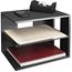 Victor® Corner Shelf, 13.5" H x 13.5" W x 10.5" D, Midnight Black Thumbnail 1