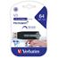 Verbatim Store 'n' Go V3 USB 3.2 Flash Drive, 64 GB, Black/Gray Thumbnail 1