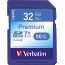 Verbatim® Premium SDHC Memory Card, Class 10, 32GB, UHS-1 V10 U1 Class 10 Thumbnail 1