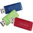 Verbatim Store 'n' Go USB Flash Drive, 16 GB, Red/Green/Blue, 3/PK Thumbnail 1