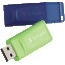 Verbatim® Store 'n' Go USB Flash Drive, 64GB, Blue, Green, 2/Pack Thumbnail 1