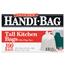 Handi-Bag® Super Value Pack Trash Bags, 13gal, 0.6mil, 23 3/4 x 28, White, 100/Box, 6 BX/CT Thumbnail 3