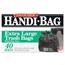 Handi-Bag® Super Value Pack Trash Bags, 33gal, .65mil, 32.5 x 40, Black, 40/Box Thumbnail 3