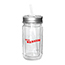 W.B. Mason Co. Jar Water Bottle, 16 oz. Thumbnail 1