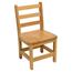 Wood Designs™ 16" Solid Hardwood Chairs, 28-7/8"H x 16"W x 14-3/4"D, 2/PK Thumbnail 2