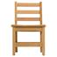 Wood Designs™ 16" Solid Hardwood Chairs, 28-7/8"H x 16"W x 14-3/4"D, 2/PK Thumbnail 3
