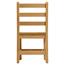 Wood Designs™ 16" Solid Hardwood Chairs, 28-7/8"H x 16"W x 14-3/4"D, 2/PK Thumbnail 5