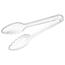 Winco® 9" Polycarbonate Serving Tong, Clear, Curv™ Thumbnail 1