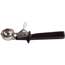 Winco Size 30 Ice Cream Disher, One Piece Handle, Black Thumbnail 1