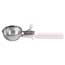 Winco® Size 6 Ice Cream Disher, One Piece Handle, White Thumbnail 1