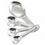 Winco® Measuring Spoon Set, 4-piece, Economy, S/S Thumbnail 1